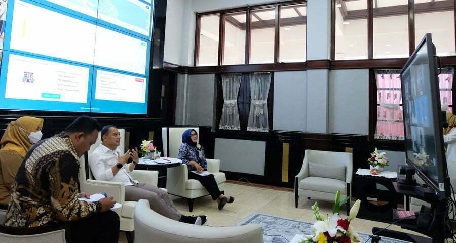 Wali Kota Eri Diskusi Bersama UNICEF