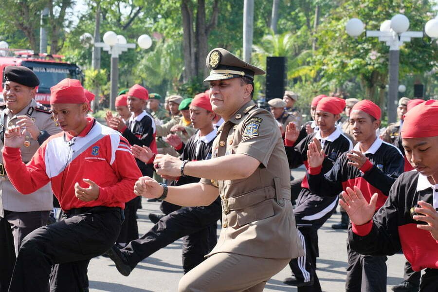 Peringatan HUT Satpol PP Ke-73