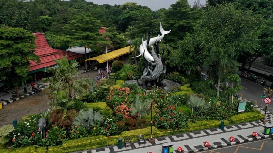 Libur Lebaran, Padat Kendaraan Di Kawasan Wisata