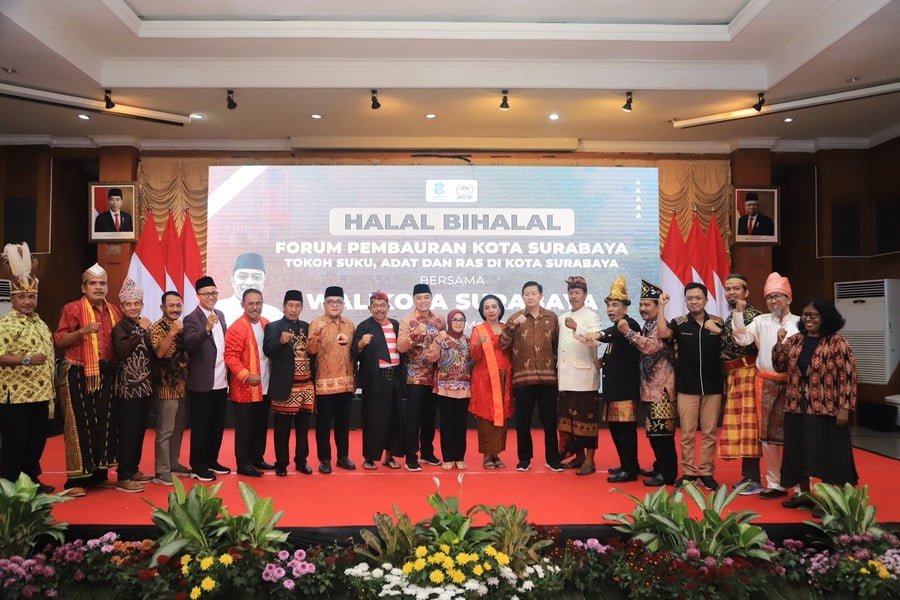 Wali Kota Eri Gelar Silaturahmi dengan Forum Pembauran Kota Surabaya