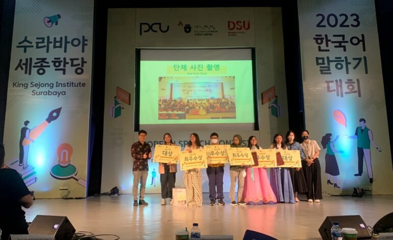 Korean Speech Contest 2023 di PCU, Jalin Kecintaan Terhadap Budaya Korea