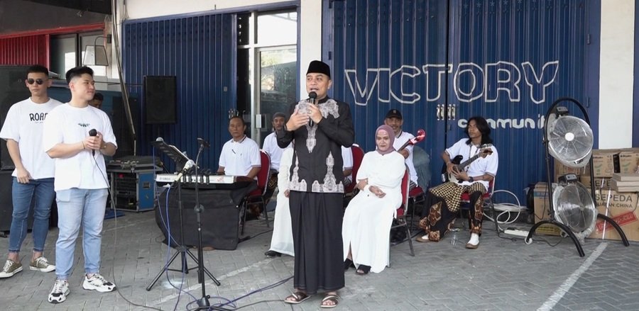 Toleransi Gereja Victory Berkurban Meriahkan Hari Raya Idul Adha 2023.