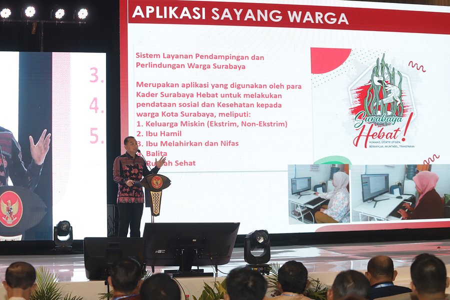 Forum Smart City Nasional 2023 di Ballroom Shangri-La Hotel