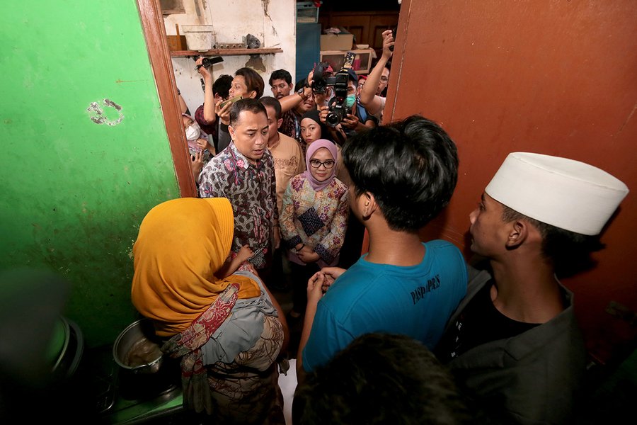 Pemkot Surabaya Berikan Intervensi Keluarga Choirul Anam dan Yunita Puji Lestari