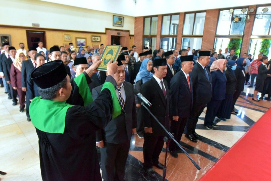 Pemkot surabaya Rotasi Mutasi dan pelantikan ASN
