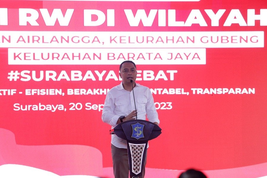 Wali Kota Surabaya Imbau Pengurus RT/RW dan LPMK yang Maju Pileg Mundur dari Jabatan